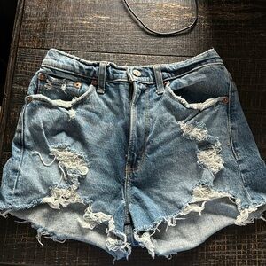 Abercrombie the Mom Short - High Rise, size 27 (curve love)